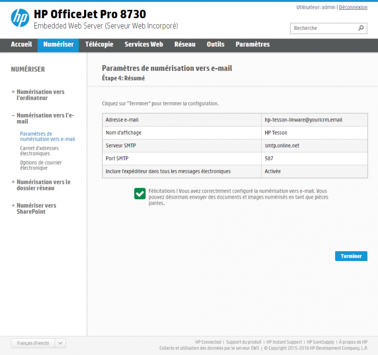 HP OfficeJet Pro 8730 - Image 8